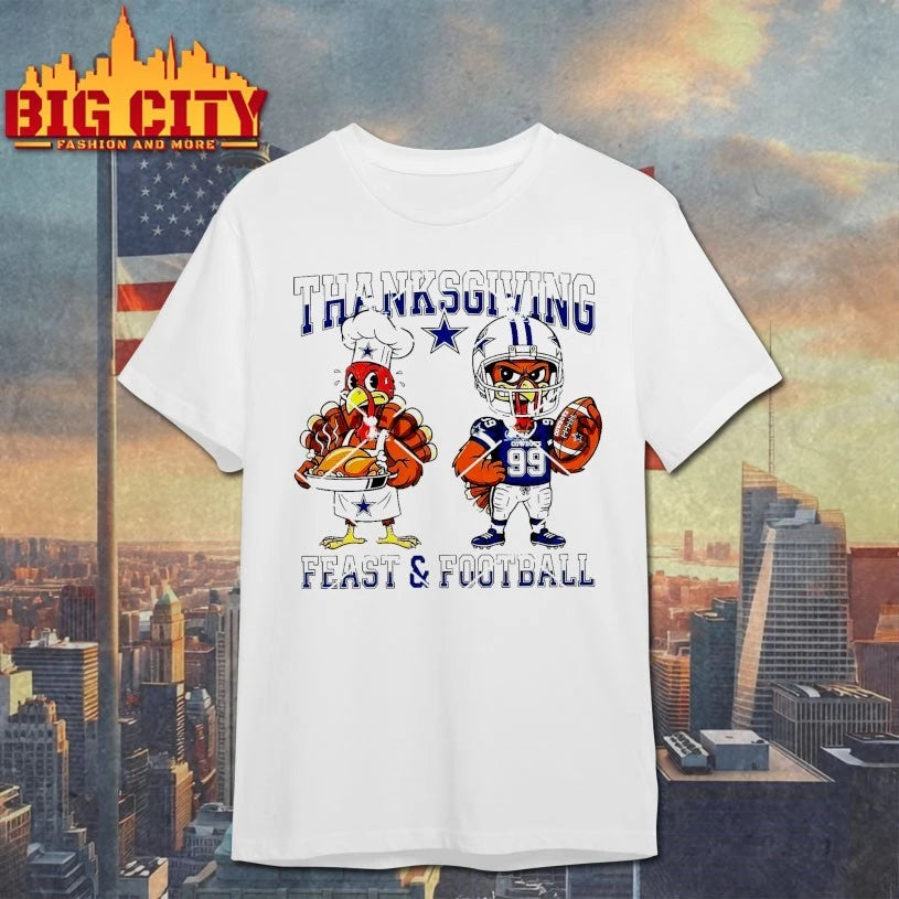 Dallas Cowboys Thanksgiving Feast Football shirt