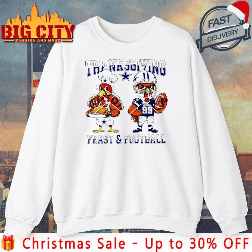 Dallas Cowboys Thanksgiving Feast Football shirt