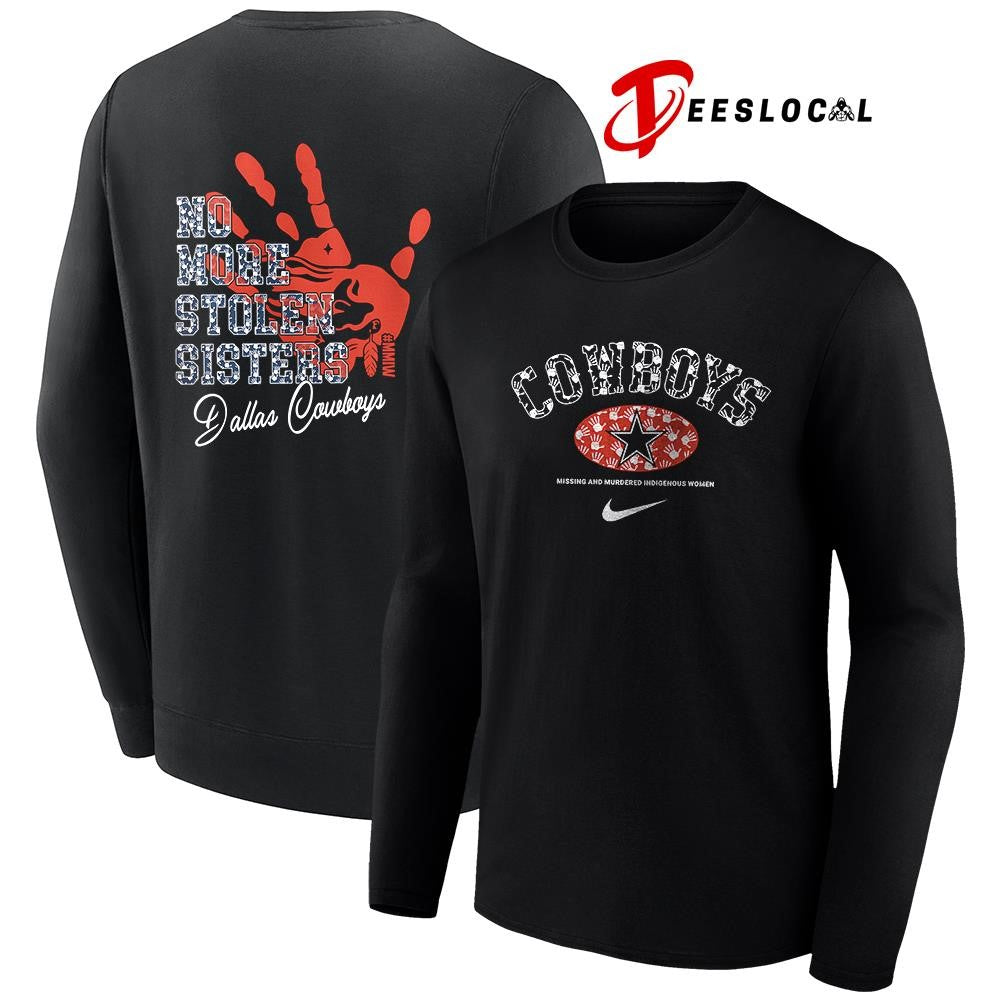 Dallas Cowboys missing and murdered indigenous women no more stolen sisters shirt