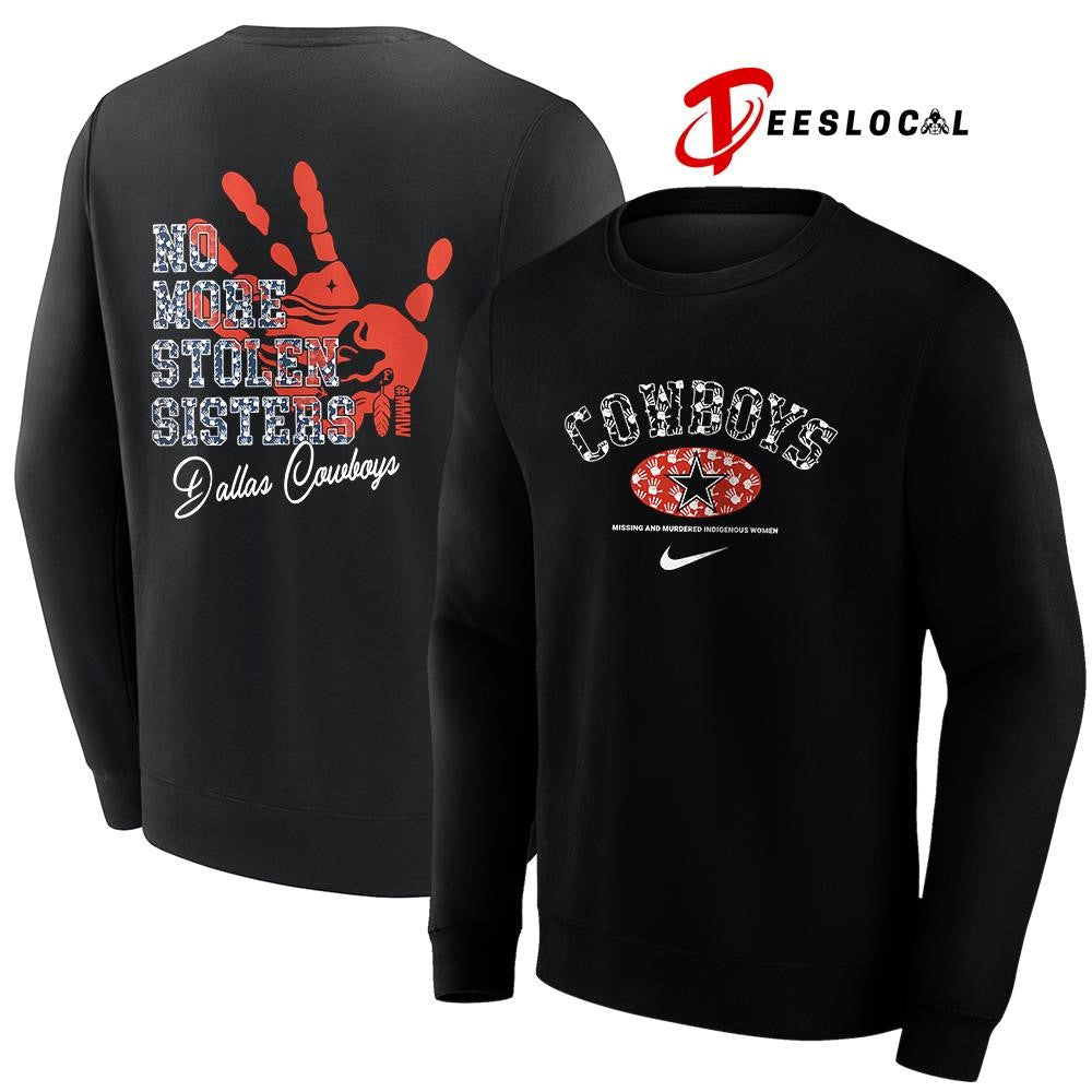 Dallas Cowboys missing and murdered indigenous women no more stolen sisters shirt