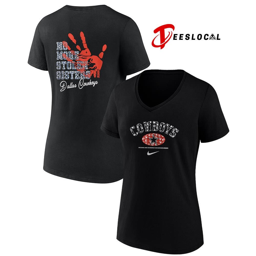 Dallas Cowboys missing and murdered indigenous women no more stolen sisters shirt