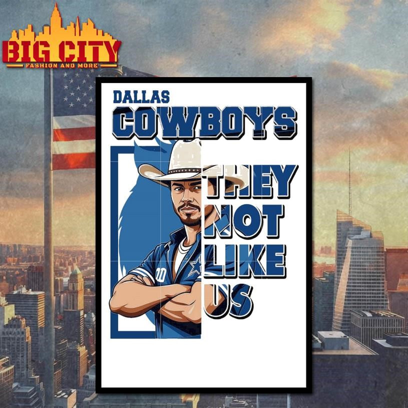 Dallas Cowboys they not like us Shirt