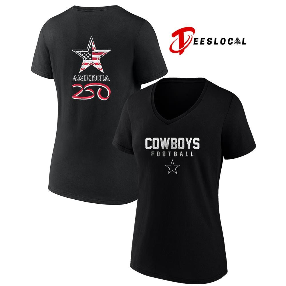 Dallas Cowboys x 250 years of America camo shirt