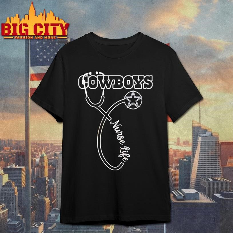 Dallas Cowboys x Nurse life it’s a work of heart Shirt