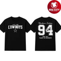 Dalls Cowboys Marshawn Kneeland Thank You Memories 2001-2025 Two Sided Shirt