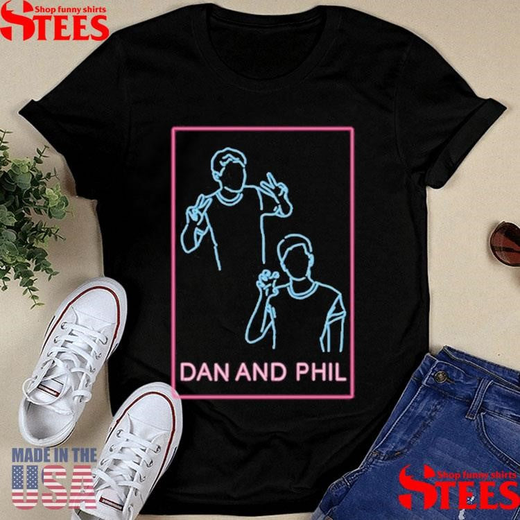 Dan And Phil Neon T-shirt