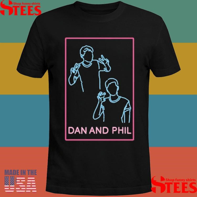 Dan And Phil Neon T-shirt
