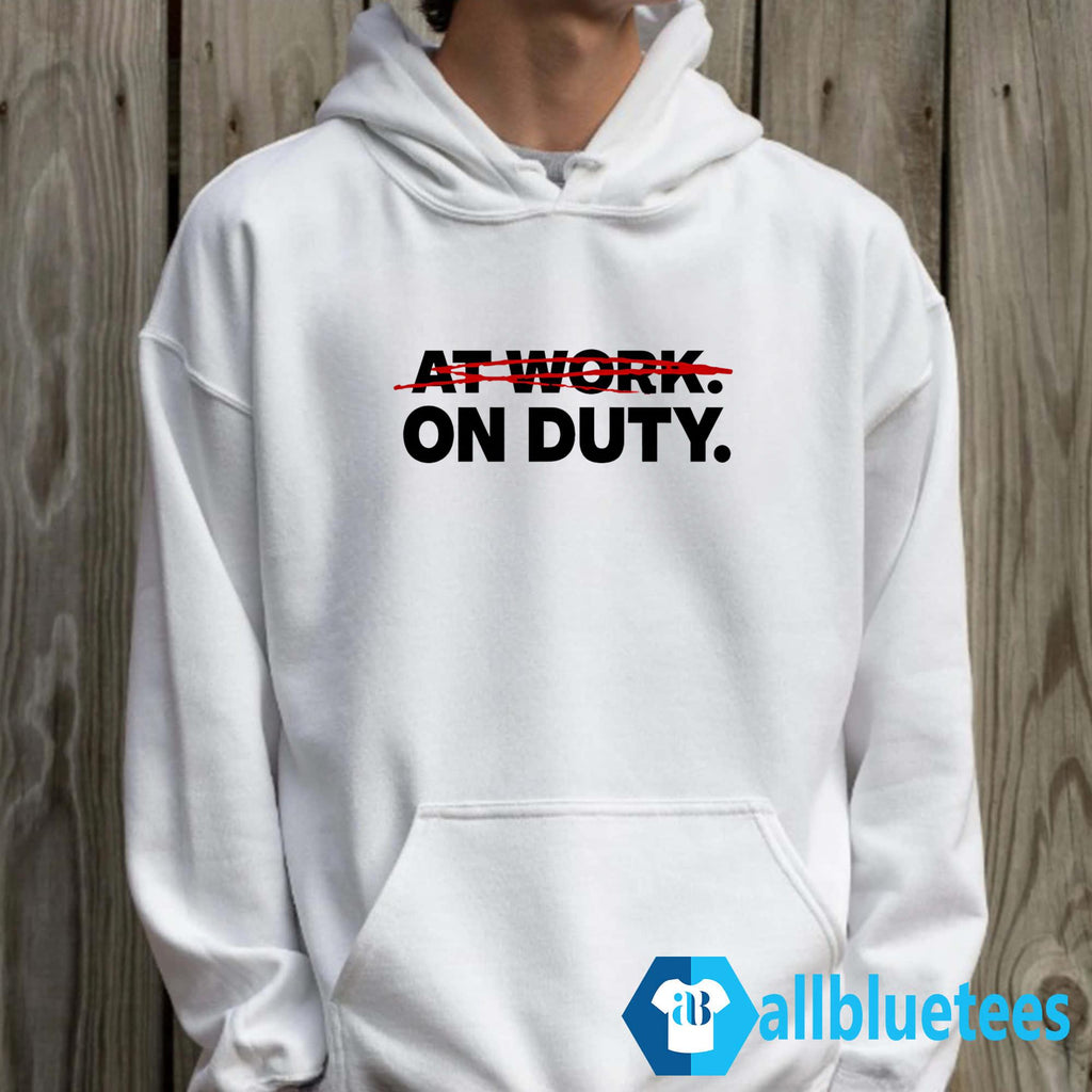 Dan Bongino At Work On Duty Shirt