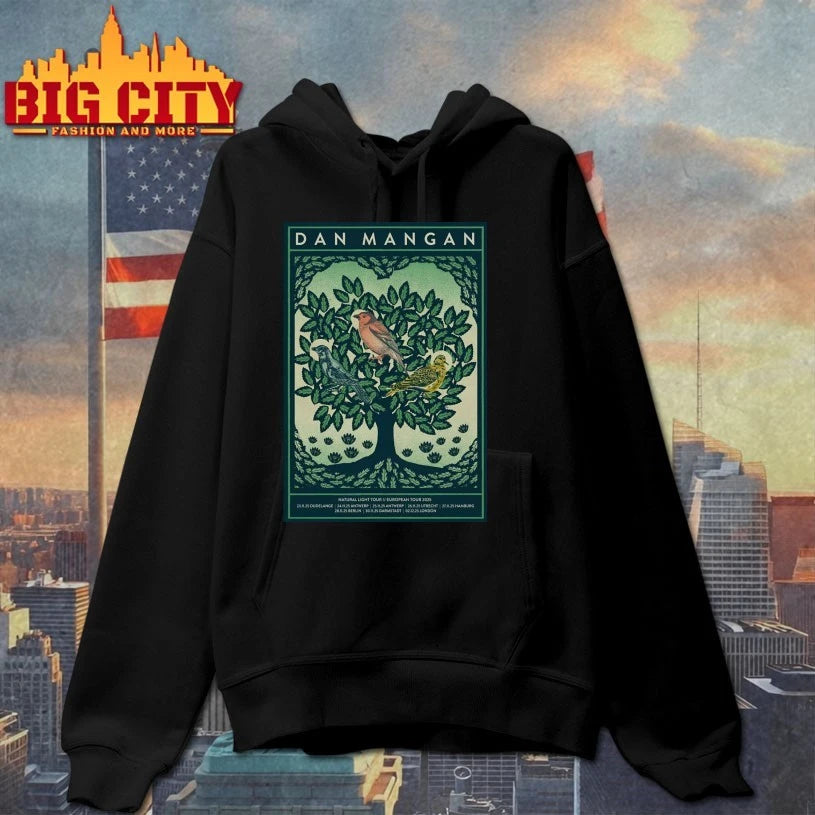 Dan Mangan Natural Light Tour EU 2025 Poster shirt