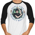 Dance Like Nobody's Watching - 3/4 Sleeve Raglan T-Shirt Hoodie, Sweatshirt | CiraTrend.com (Image 1)