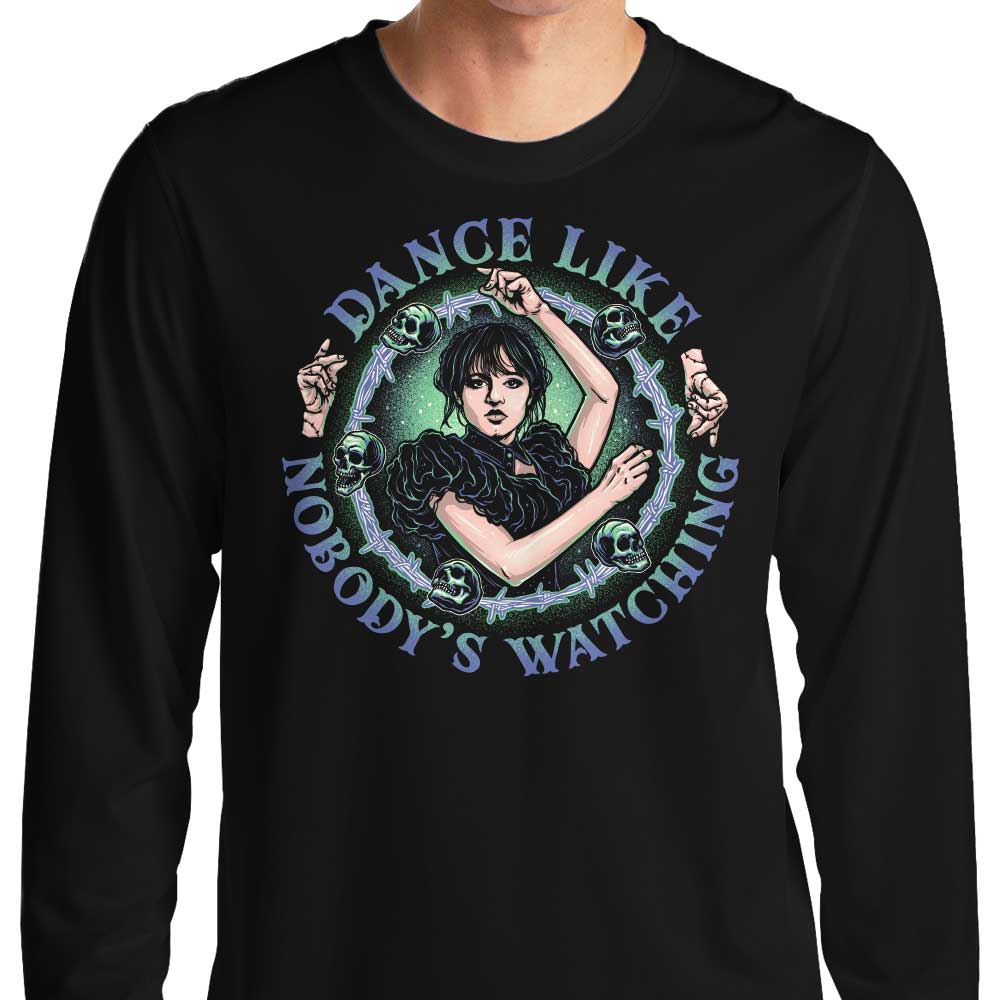 Dance Like Nobody's Watching - Long Sleeve T-Shirt Hoodie, Sweatshirt | CiraTrend.com (Image 1)