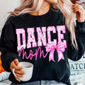 Dance Mom Floral Toile Pink Water Color Coquette Bow Tshirt-sweatshirt-hoodie, Dance tshirt, Dance Shirt Leopard Print...