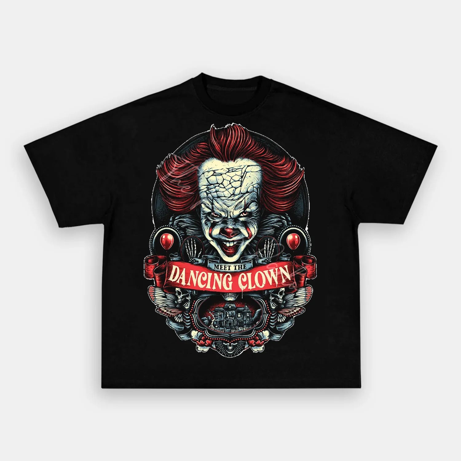 Dancing Clown Tee Hoodie, Sweatshirt | CiraTrend.com (Image 3)