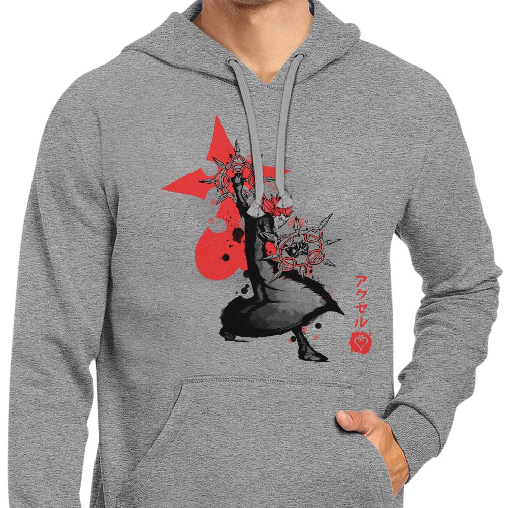 Dancing Flames Sumi-e - Hoodie T-Shirts, Sweatshirt | CiraTrend.com (Image 5)