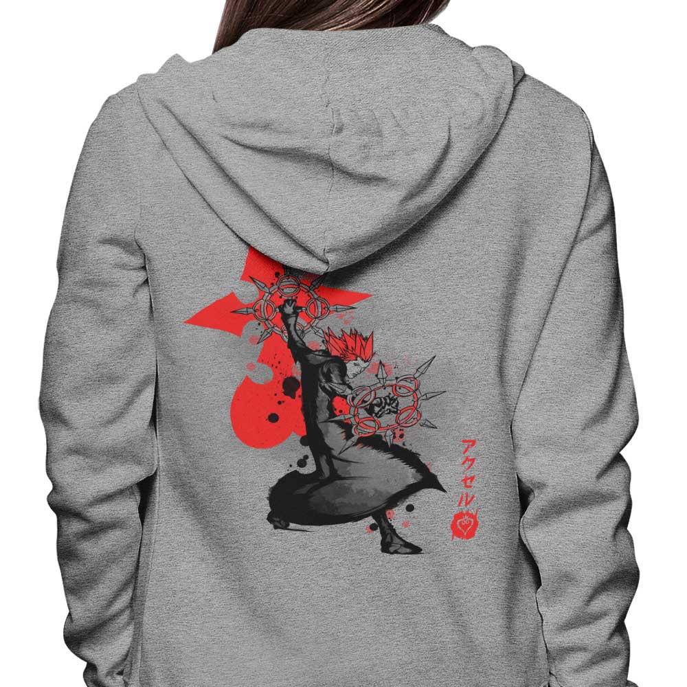 Dancing Flames Sumi-e - Hoodie T-Shirts, Sweatshirt | CiraTrend.com (Image 3)