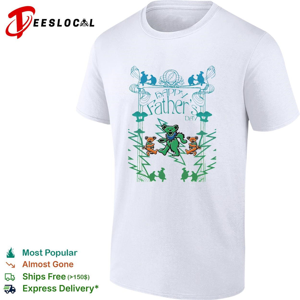 Dancing bears happy father’s day shirt