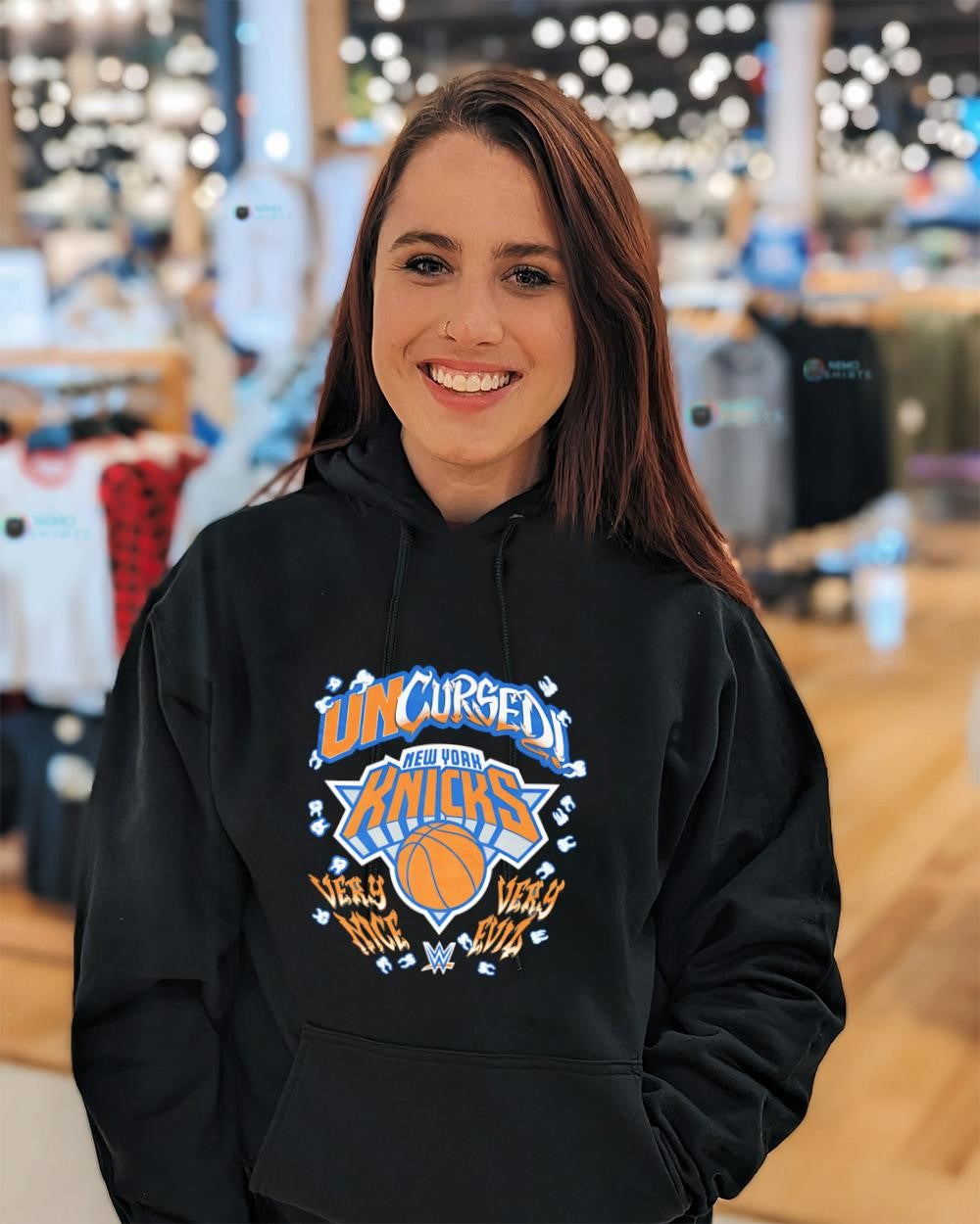Danhausen New York Knicks Uncursed very nice very evil shirt