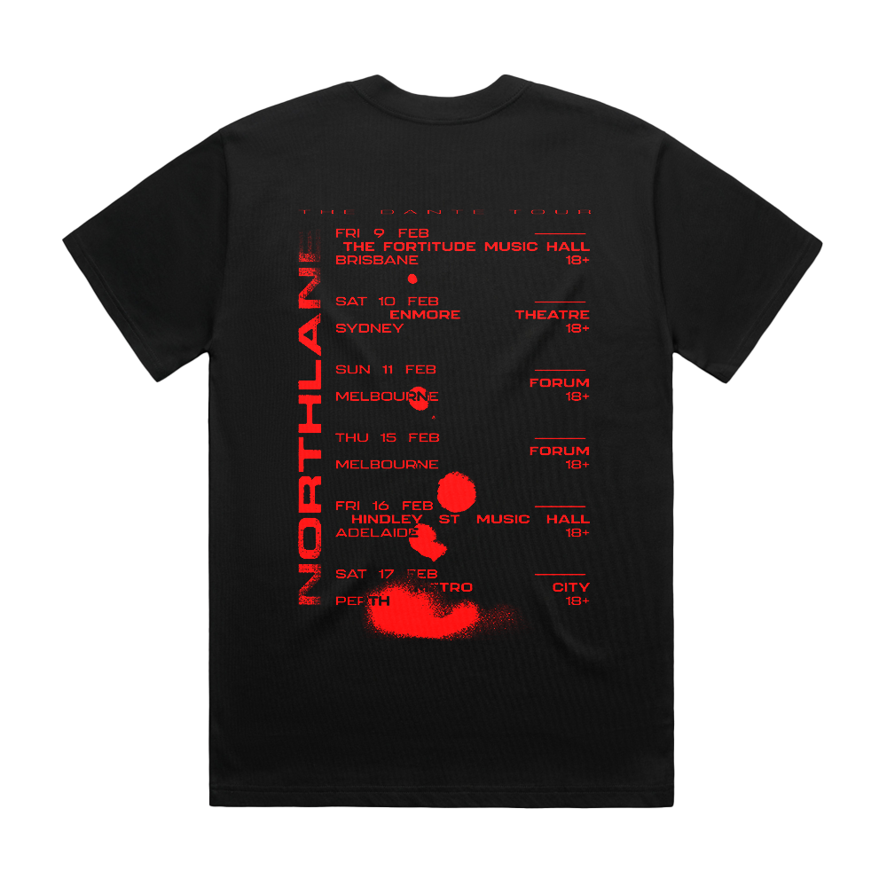 "Dante Aus Tour" T-Shirt Hoodie, Sweatshirt | CiraTrend.com (Image 2)