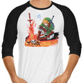 Dark Link - 3/4 Sleeve Raglan T-Shirt Hoodie, Sweatshirt | CiraTrend.com (Image 1)
