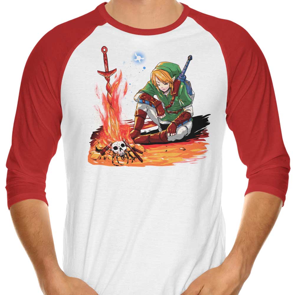 Dark Link - 3/4 Sleeve Raglan T-Shirt Hoodie, Sweatshirt | CiraTrend.com (Image 3)