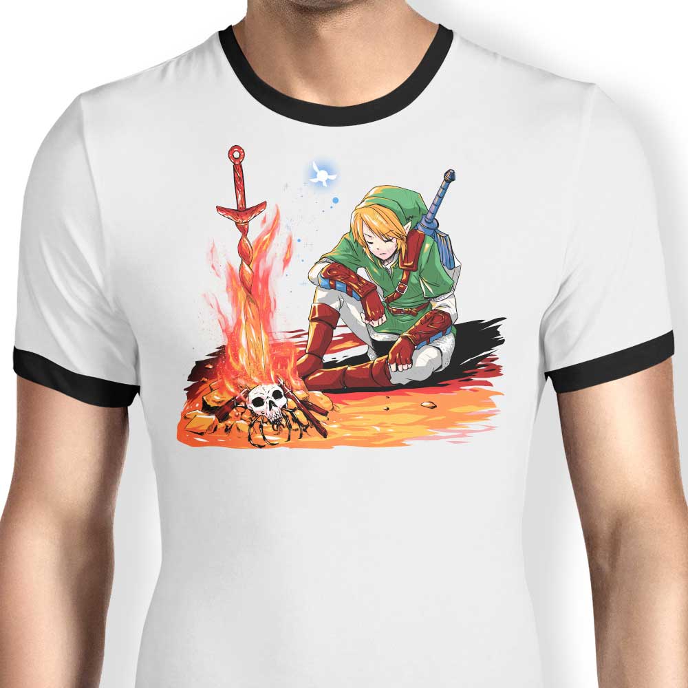 Dark Link - Ringer T-Shirt Hoodie, Sweatshirt | CiraTrend.com (Image 1)