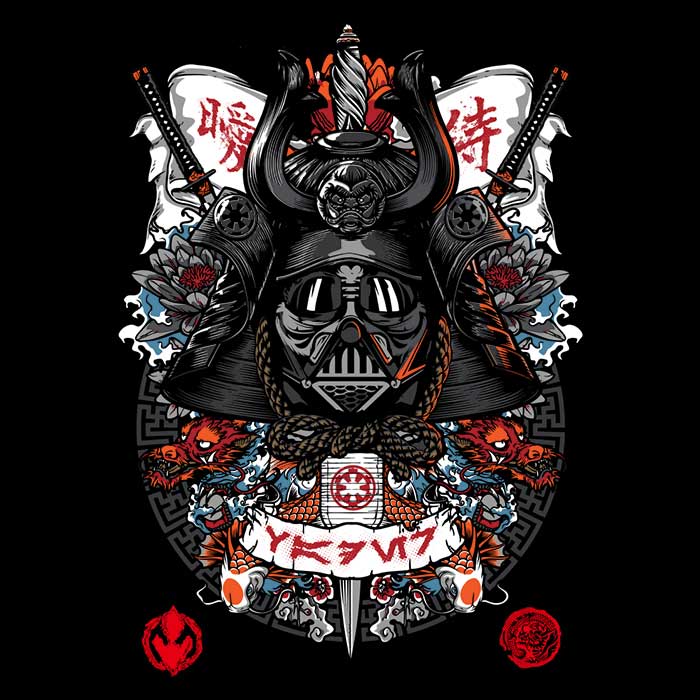 Dark Lord Samurai - Men's Apparel T-Shirts, Hoodie, Sweatshirt | CiraTrend.com (Image 2)