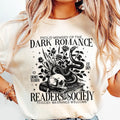 Dark Romance Readers Society T-Shirt, Book Lover Sweatshirt, Bookish, Smut Lover Gift, Dark Romance Book, Spicy Book...