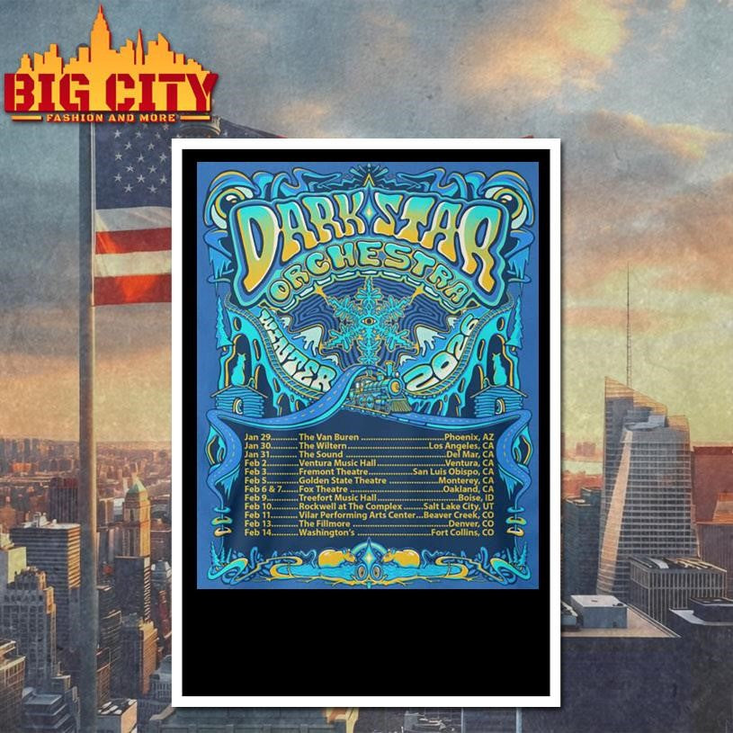 Dark Star Orchestra Winter Tour 2026 Shirt