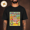 Dave Matthews Band Darien Center Ny 2026 Event Poster At Darien Lake Amphitheater On July 22 2026 Unisex T Shirt