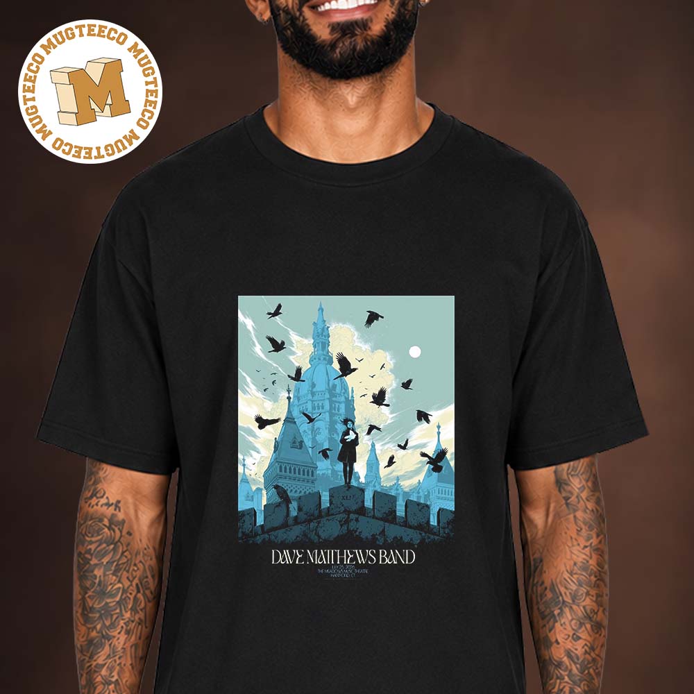 Dave Matthews Band Hartford CT Event Poster At The Meadowns Music Theatre On July 25 2026 Unisex T Shirt