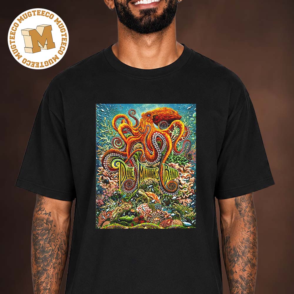 Dave Matthews Band New Jersey 2026 Event Poster At Camden On July 11 2026 Unisex T Shirt