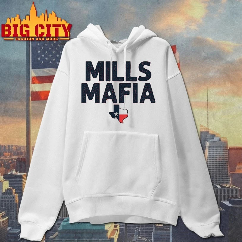 Davis Mills Mafia Texas Map shirt
