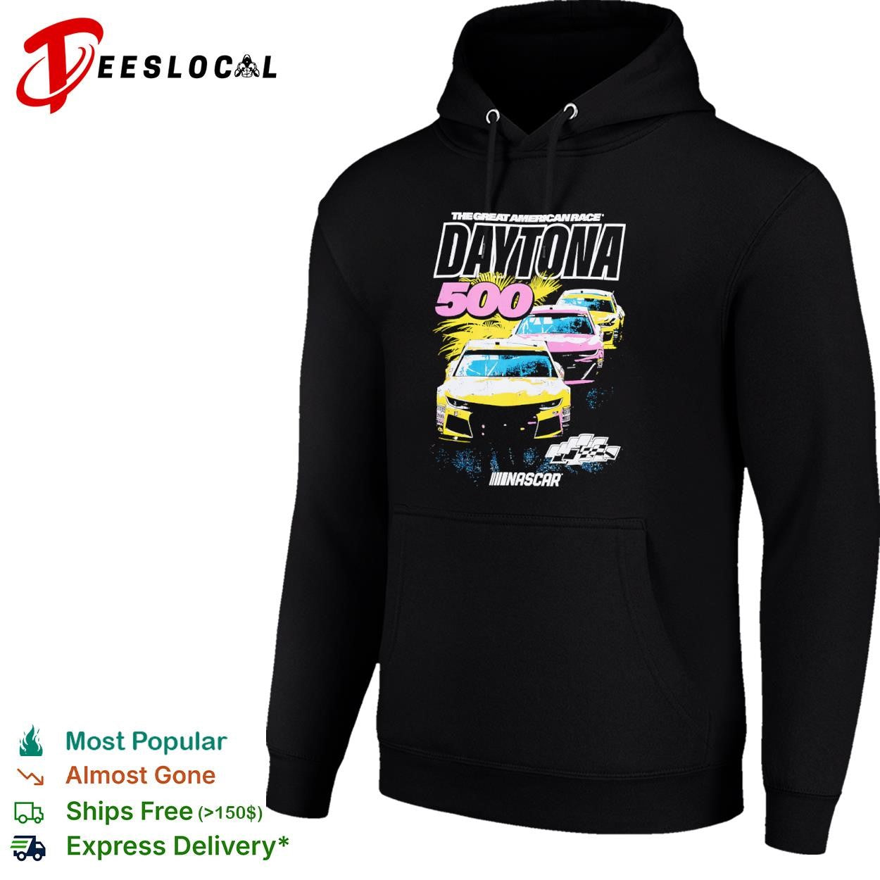 Daytona 500 The Great American Race NASCAR Racing Stock Car Competition Sport shirt