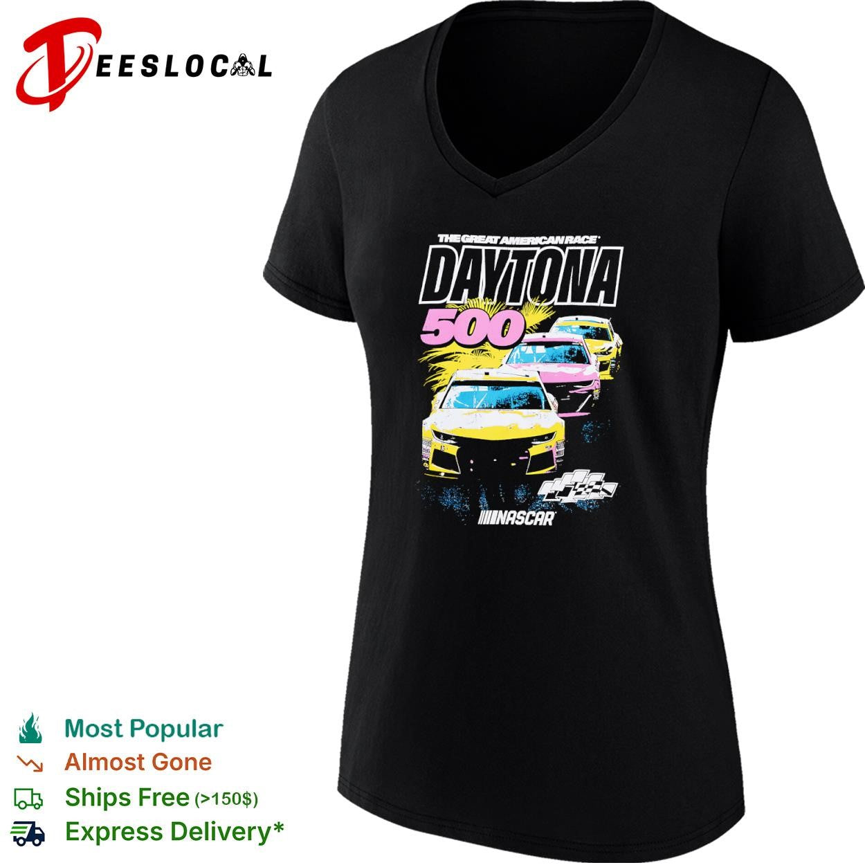 Daytona 500 The Great American Race NASCAR Racing Stock Car Competition Sport shirt