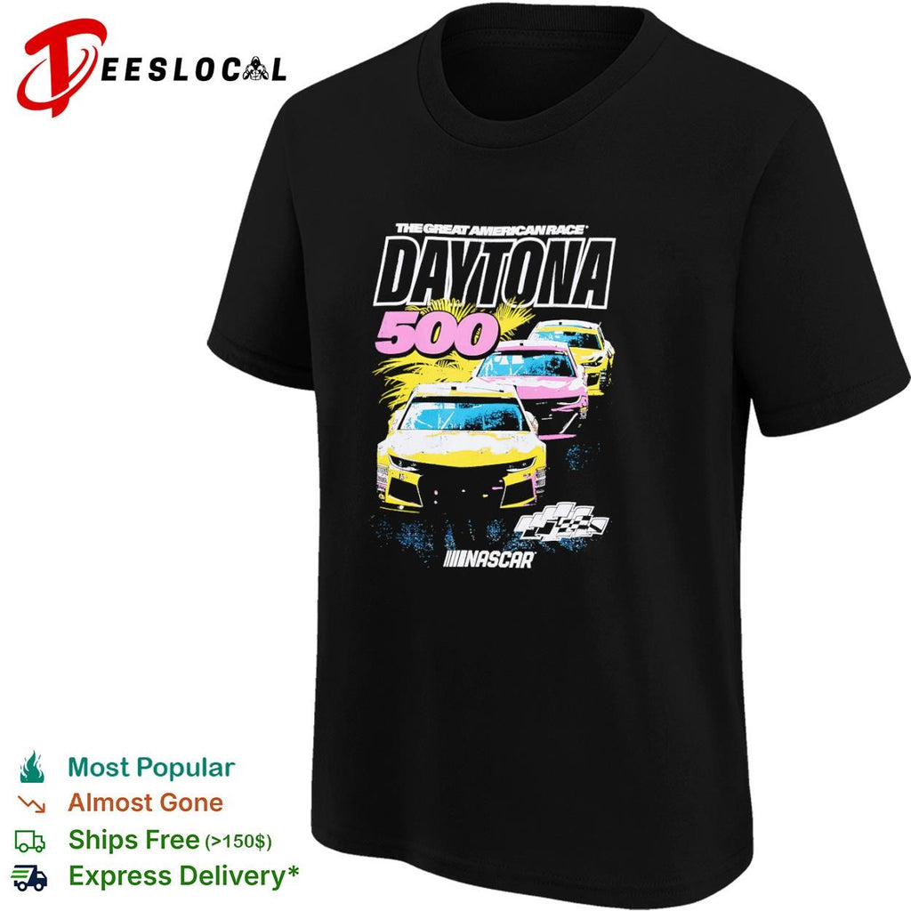 Daytona 500 The Great American Race NASCAR Racing Stock Car Competition Sport shirt