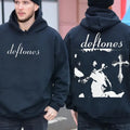 Ddeftones Hoodie On Back, Heavy Metal Band Hoodie, Around The Fur, Unisex Sweater Pullover Tee Sweatshirt | CiraTrend.com
