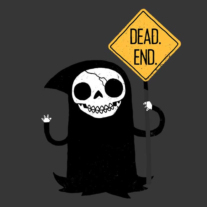 Dead End - Long Sleeve T-Shirt Hoodie, Sweatshirt | CiraTrend.com (Image 2)