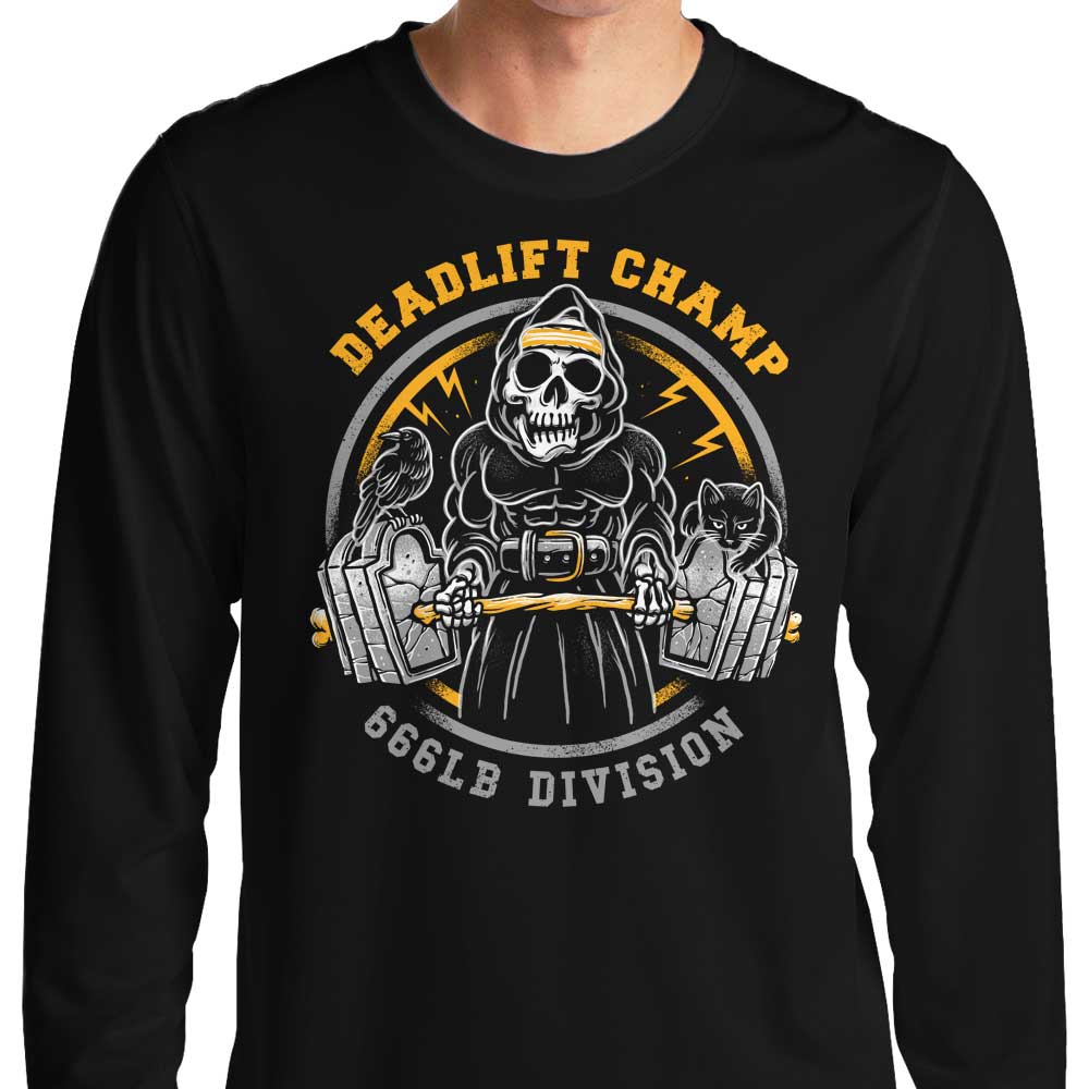 Deadlift Champ - Long Sleeve T-Shirt Hoodie, Sweatshirt | CiraTrend.com (Image 1)