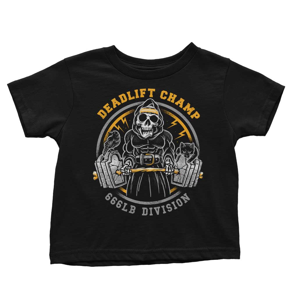 Deadlift Champ - Youth Apparel T-Shirts, Hoodie, Sweatshirt | CiraTrend.com (Image 4)