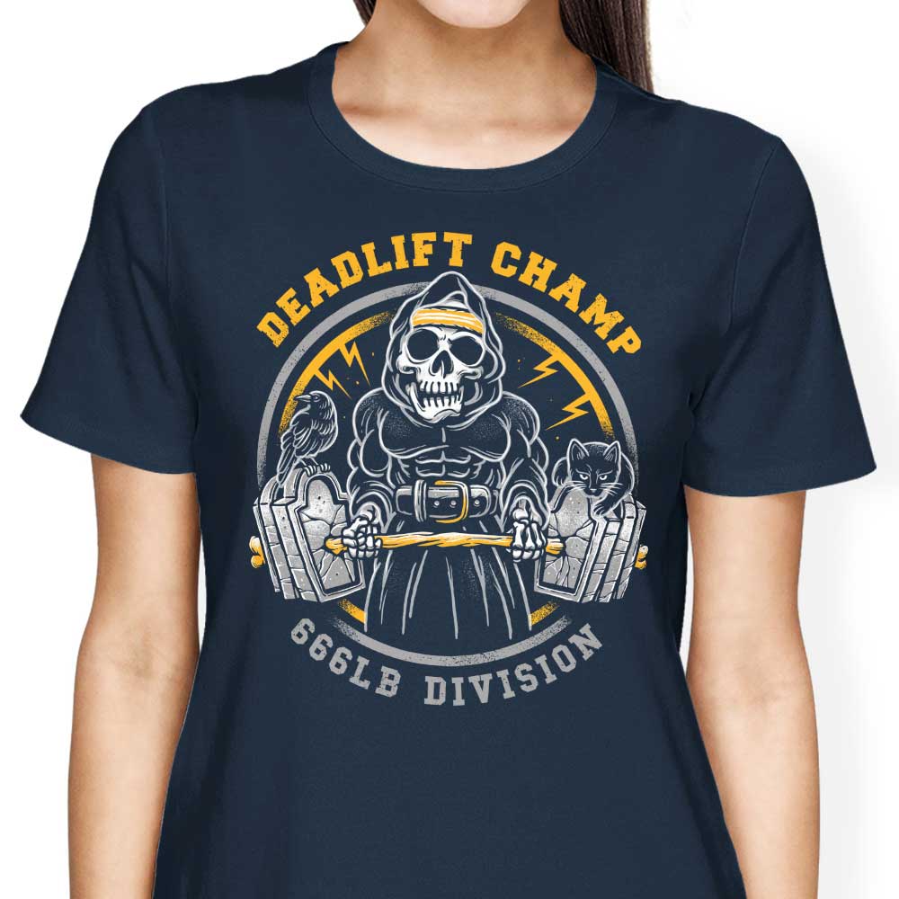 Deadlift Champ - Women's Apparel T-Shirts, Hoodie, Sweatshirt | CiraTrend.com (Image 4)