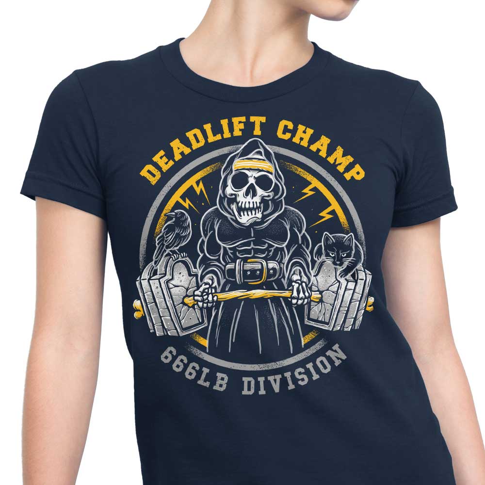 Deadlift Champ - Women's Apparel T-Shirts, Hoodie, Sweatshirt | CiraTrend.com (Image 5)