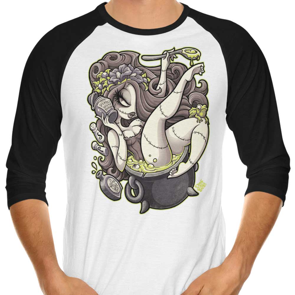 Deadly Nightshade - 3/4 Sleeve Raglan T-Shirt Hoodie, Sweatshirt | CiraTrend.com (Image 1)