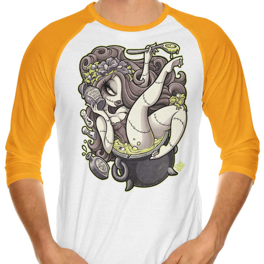 Deadly Nightshade - 3/4 Sleeve Raglan T-Shirt Hoodie, Sweatshirt | CiraTrend.com (Image 3)