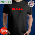 Deadpool Hi, Yukio text shirt