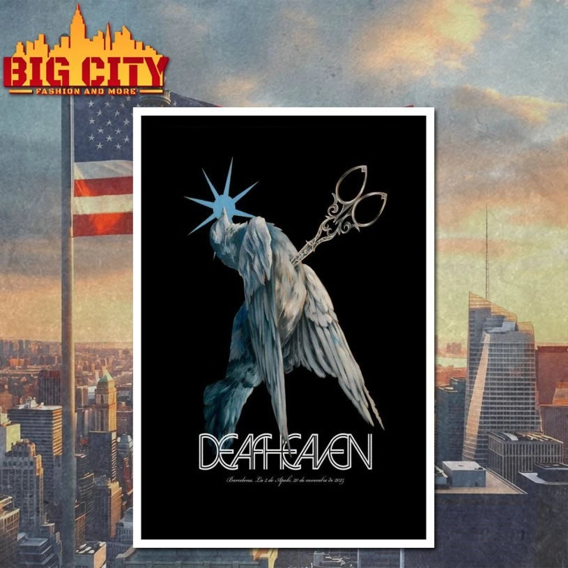 Deafheaven Barcelona Event On Nov 20 2025 Poster shirt