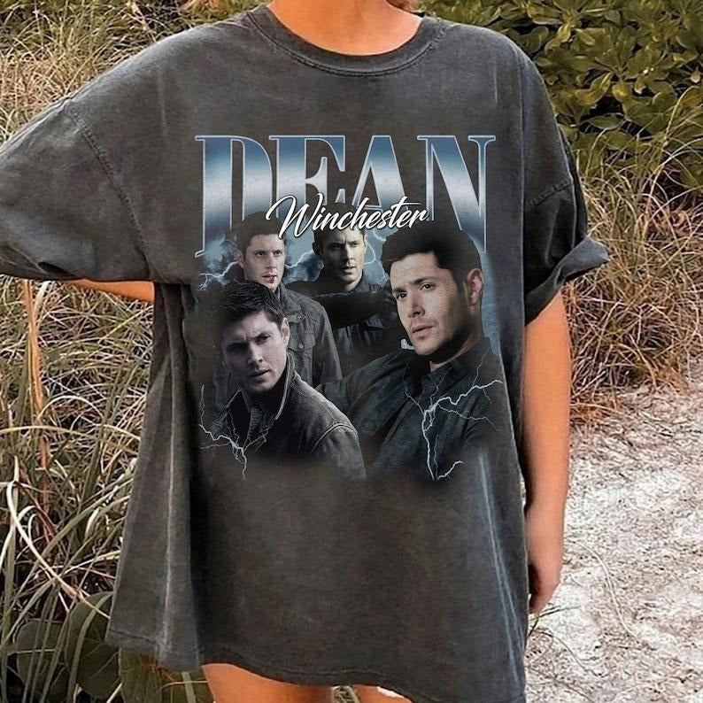 Dean Winchester Retro Vintage Shirt, Retro Dean Winchester Shirt 2023, Funny Gift For Women and Man Shirt Hoodie, Sweatshirt
