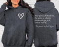 Dear Person Behind Me Front And Back Sweatshirt, Inspirational Hoodie, Aesthetic Be Kind, Mental Health, Tomorrow Needs...