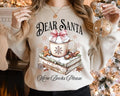 Dear Santa More Books Please Sweatshirt, All Booked For Christmas Hoodie, Christmas Books Shirt, Book Lovers Gift,...