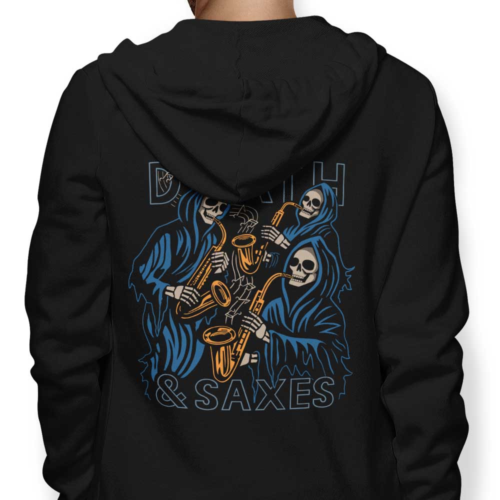 Death and Saxes - Hoodie T-Shirts, Sweatshirt | CiraTrend.com (Image 1)