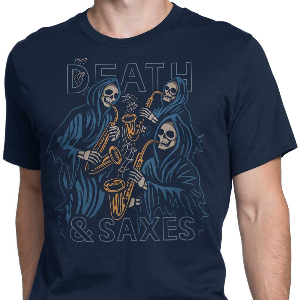 Death and Saxes - Men's Apparel T-Shirts, Hoodie, Sweatshirt | CiraTrend.com (Image 4)